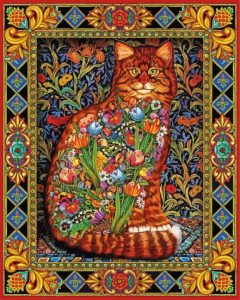 Tapestry Cat Diamond Painting