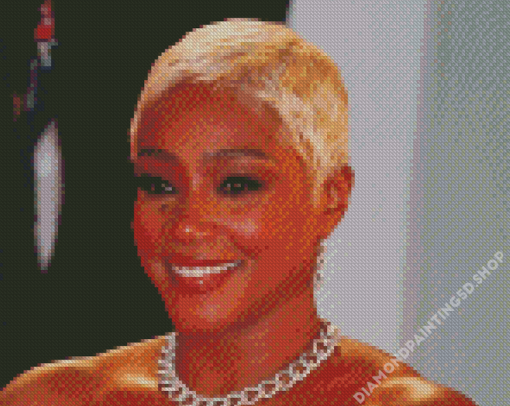 Tiffany Haddish With Short Hair Diamond Painting