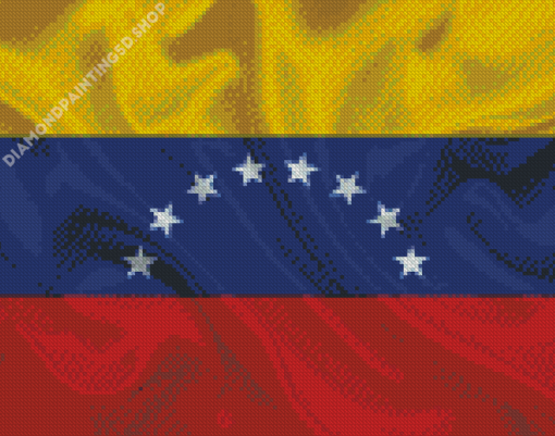 Venezuela Flag Diamond Painting