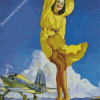 Vintage Pin Up Girl Diamond Painting