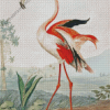 Vintage Flamingo Diamond Painting