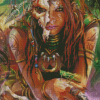 Wild Woman Diamond Painting