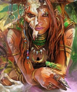 Wild Woman Diamond Painting