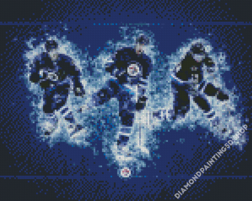 Winnipeg Jets Players Art Diamond Painting