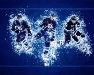 Winnipeg Jets Players Art Diamond Painting