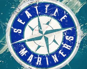 Abstract Mariners Logo Diamond Painting