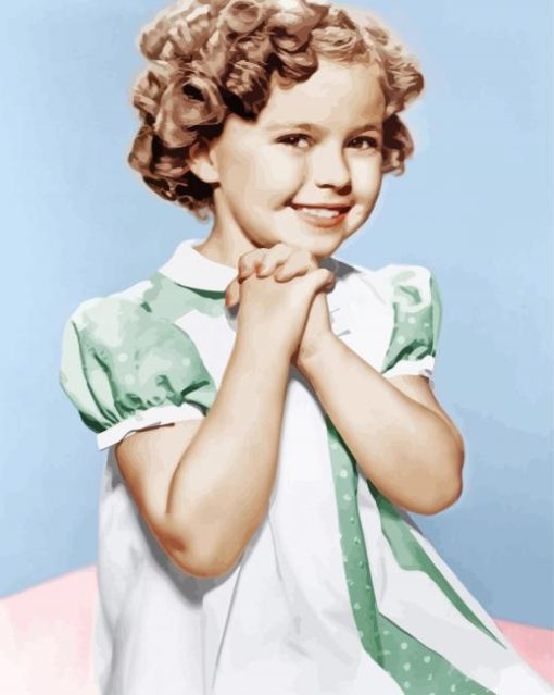 Adorable Shirley Temple Diamond Painting