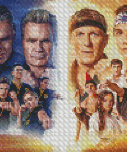 Aesthetic Cobra Kai Diamond Painting