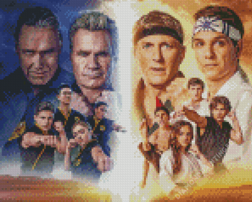 Aesthetic Cobra Kai Diamond Painting