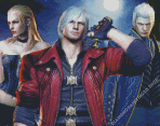 Aesthetic Devil May Cry Diamond Painting