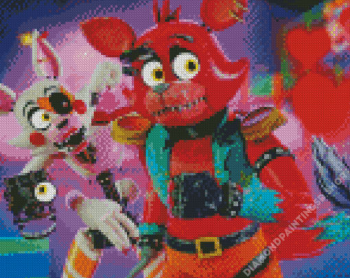 Aesthetic Foxy 2 Diamond Painting