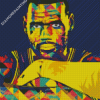 Aesthetic Lebron James Diamond Painting