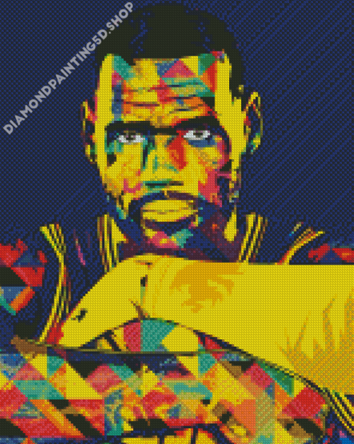 Aesthetic Lebron James Diamond Painting