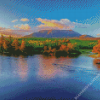 Aesthetic Mount Katahdin Diamond Painting