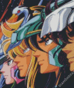 Aesthetic Saint Seiya Art Diamond Painting