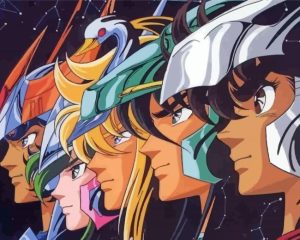 Aesthetic Saint Seiya Art Diamond Painting