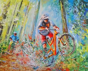 Aesthetic Mountain Bike Diamond Painting