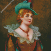 Aesthetic Noble Lady Diamond Painting