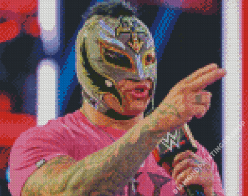 American Rey Mysterio Diamond Painting