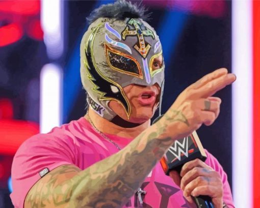 American Rey Mysterio Diamond Painting