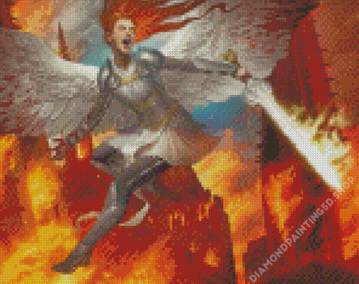 Angel Magic The Gathering Diamond Painting