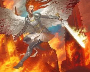 Angel Magic The Gathering Diamond Painting