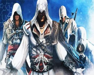 Assassins Creed Characters Diamond Painting