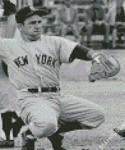 Baseball Player Yogi Berra Diamond Painting