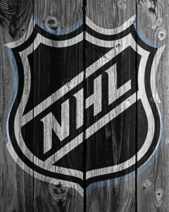 Black And White NHL Logo Diamond Painting