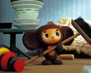 Cheburashka Characters Diamond Painting