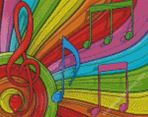 Colorful Music Diamond Painting