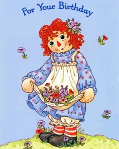 Cute Raggedy Ann Diamond Painting