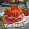 Dainty Strawberry Shortcake Diamond Painting