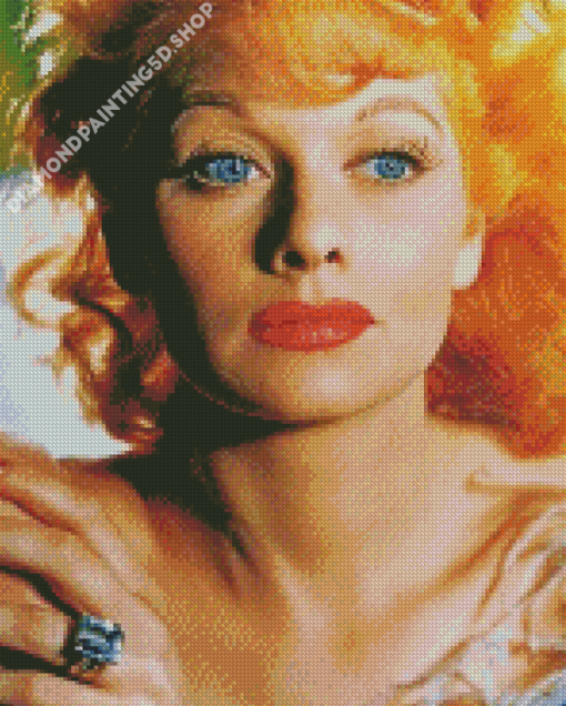 Gorgeous Lucille Ball Diamond Painting