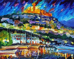 Greece Lesbos Island Art Diamond Painting