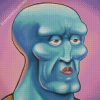 Handsome Squidward Art Diamond Painting