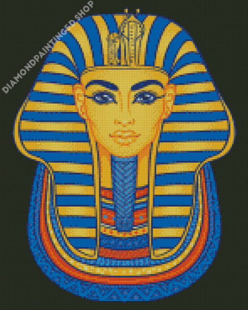King Tutankhamun Art Diamond Painting