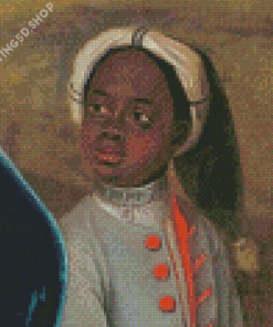 Little Girl Black Slave Diamond Painting