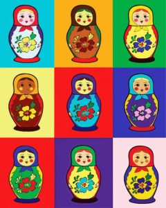 Nesting Dolls Diamond Painting