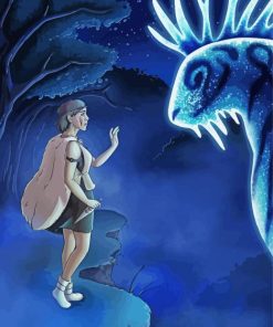 Night Walker And Princess Mononoke Diamond Painting