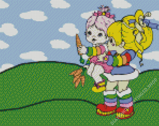 Rainbow Brite Diamond Painting