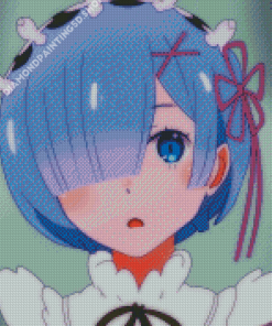 Rem Re Zero Diamond Painting