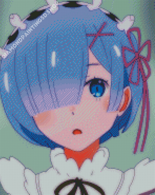 Rem Re Zero Diamond Painting