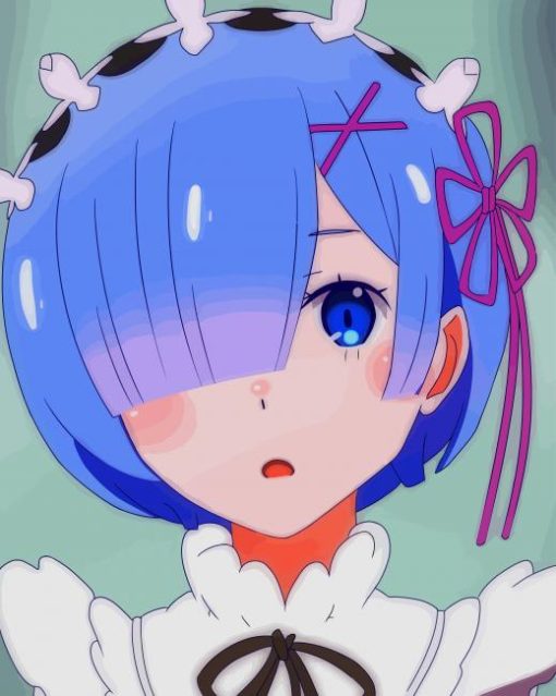 Rem Re Zero Diamond Painting