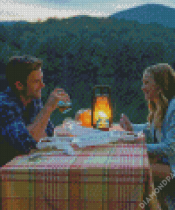 The Longest Ride Characters Date Diamond Painting