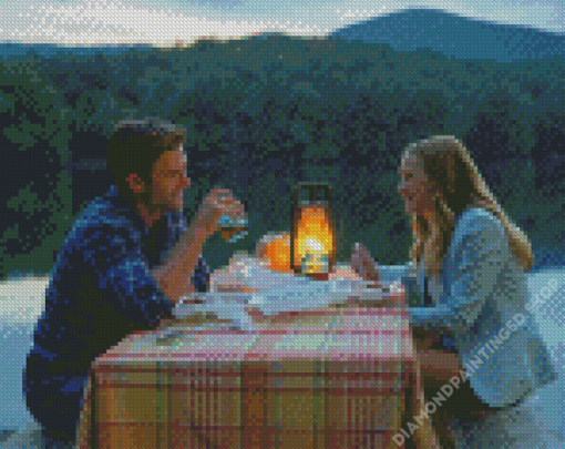 The Longest Ride Characters Date Diamond Painting