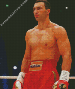 Ukrainian Boxer Wladimir Klitschko Diamond Painting