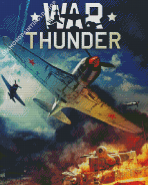 War Thunder Poster Diamond Painting