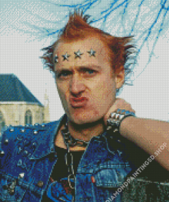 Ade Edmondson The Young Ones Character Diamond Painting