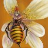 Adorable Queen Bee Diamond Painting